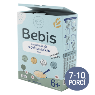 Bebis Kojenecká kaše s ovčím mlékem – Rýžová, 200 g, sleva 30 %